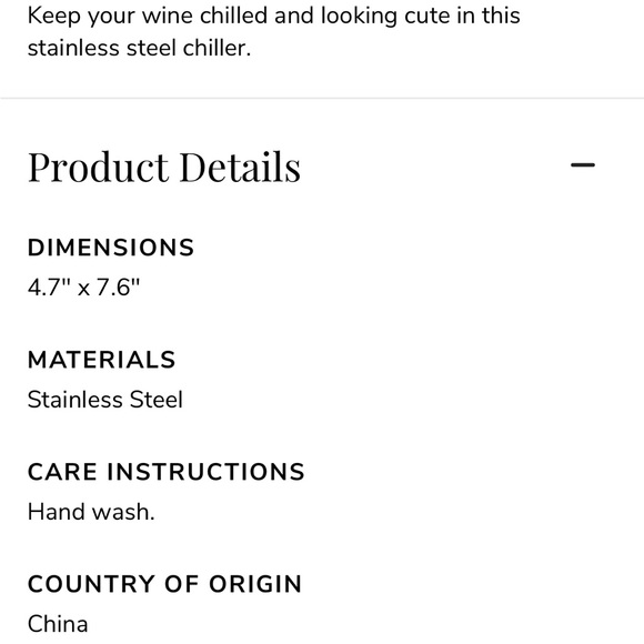 SOCIETY6 Wine Chiller - New (Never used) - Picture 4 of 4